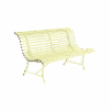 Banc De Jardin Louisiane L.150 Cm - Métal - Citron Givré