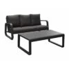 Canapé Antonino 3 Places + Table - Graphite