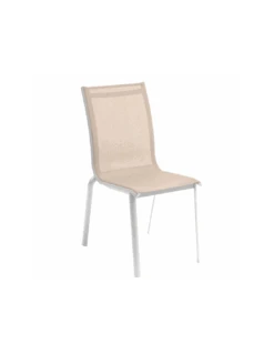 Chaise Empilable Axant Lin / Blanc