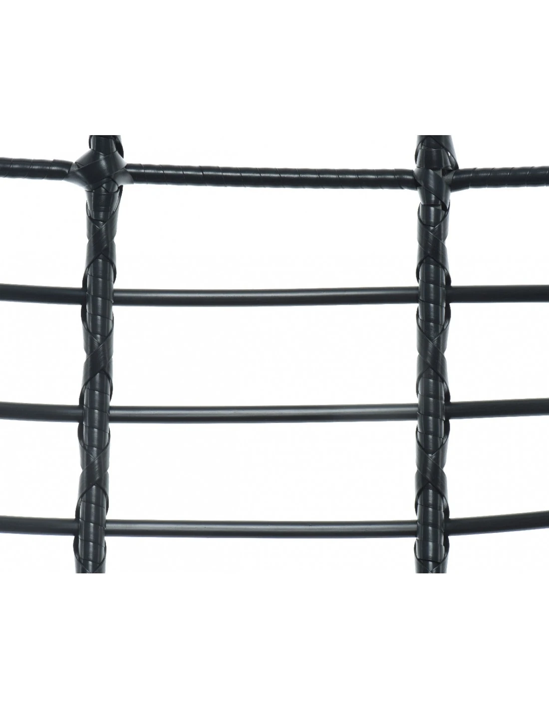 Fauteuil œuf Suspendu LONDON - Acier époxy Et Résine Tressée – Image 6