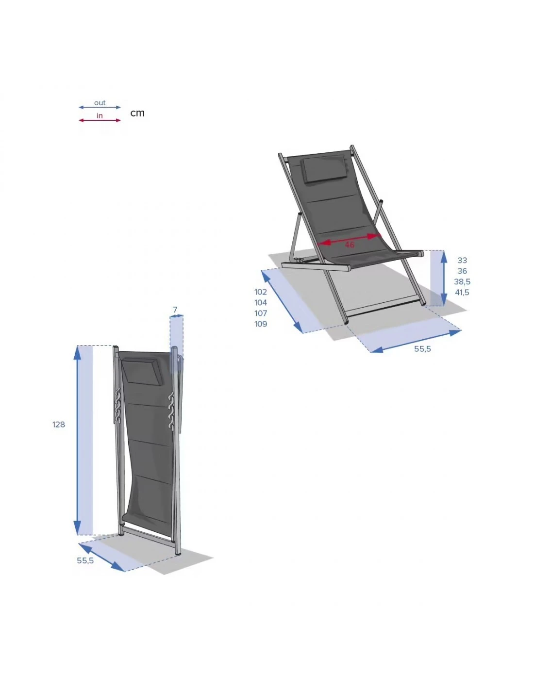 Chilienne De Jardin Honolulu - 4 Positions - Framboise – Image 6