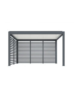 Claustra Pour Pergola Eris - Zephir - Star LED - Claustra 1,233 Mètre Grey