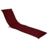 Coussin De Transat Korai L.190 X P.60 Cm - Polyester - Bordeaux