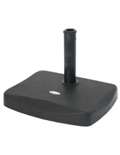 Demi-pied De Parasol En Acier Et Béton