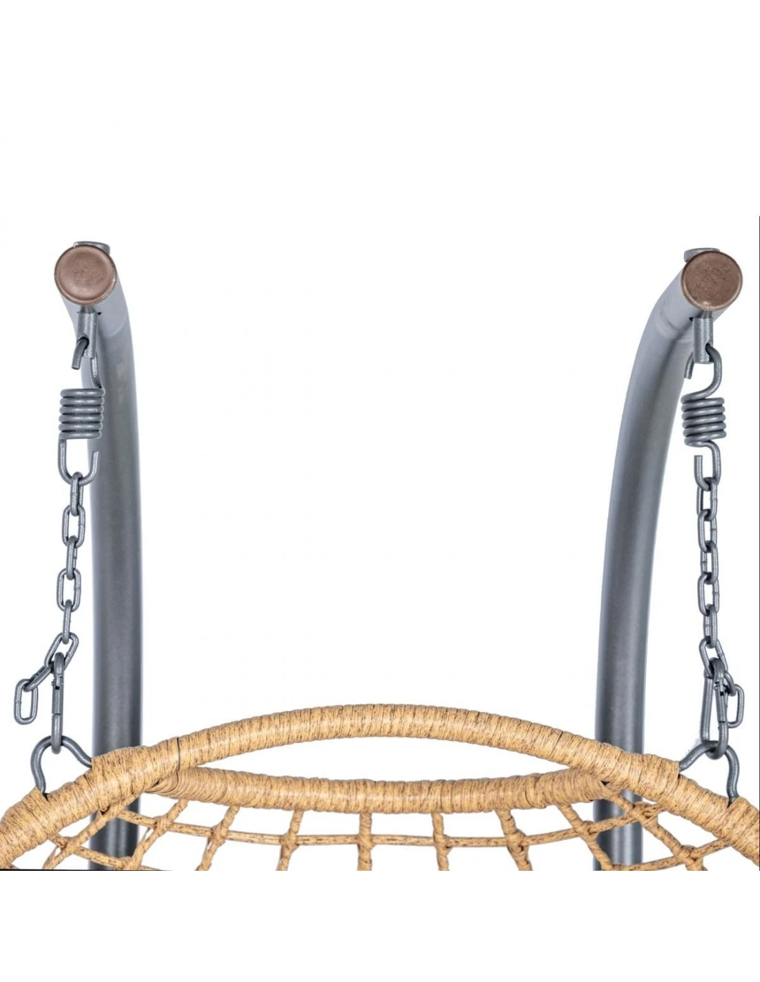 Fauteuil œuf Suspendu AJAR Ardoise 2 Places – Image 4