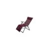 Fauteuil Relax Decima - Inclinable 8 Positions - Graphite / Bordeaux