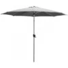 Parasol 300 Alu Anodisé Auto Inclinable Gris Chiné Clair