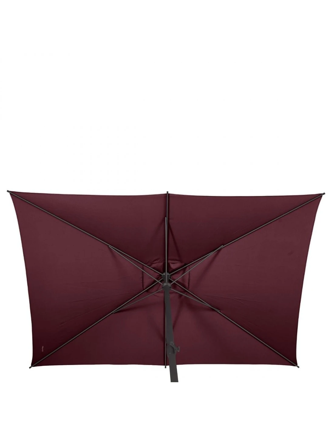 Parasol Droit Loompa Rectangulaire 2 X 3 M à Manivelle - Taupe – Image 4