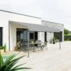 Pergola Store Madère Ardoise 3 X 4 M En Acier