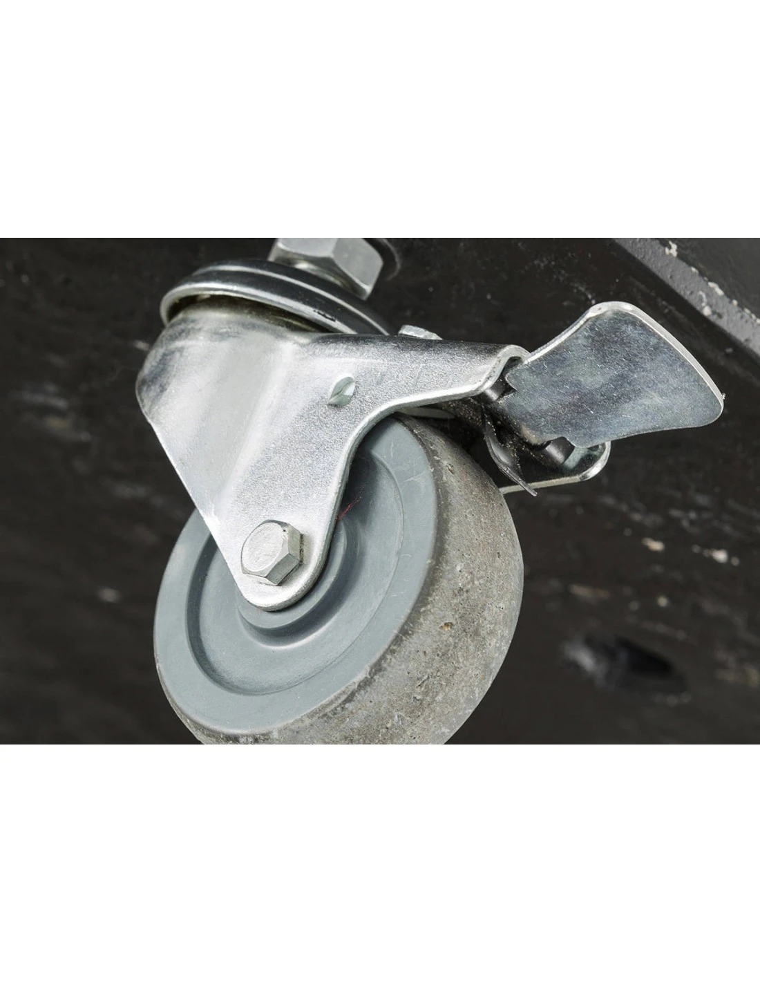 Pied De Parasol Béton 50 Kg Noir - Acier Inoxydable Et Béton – Image 4