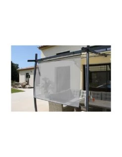 Rideau Textilène Brise-soleil Et Protection Contre La Pluie 2 X 1.60 M