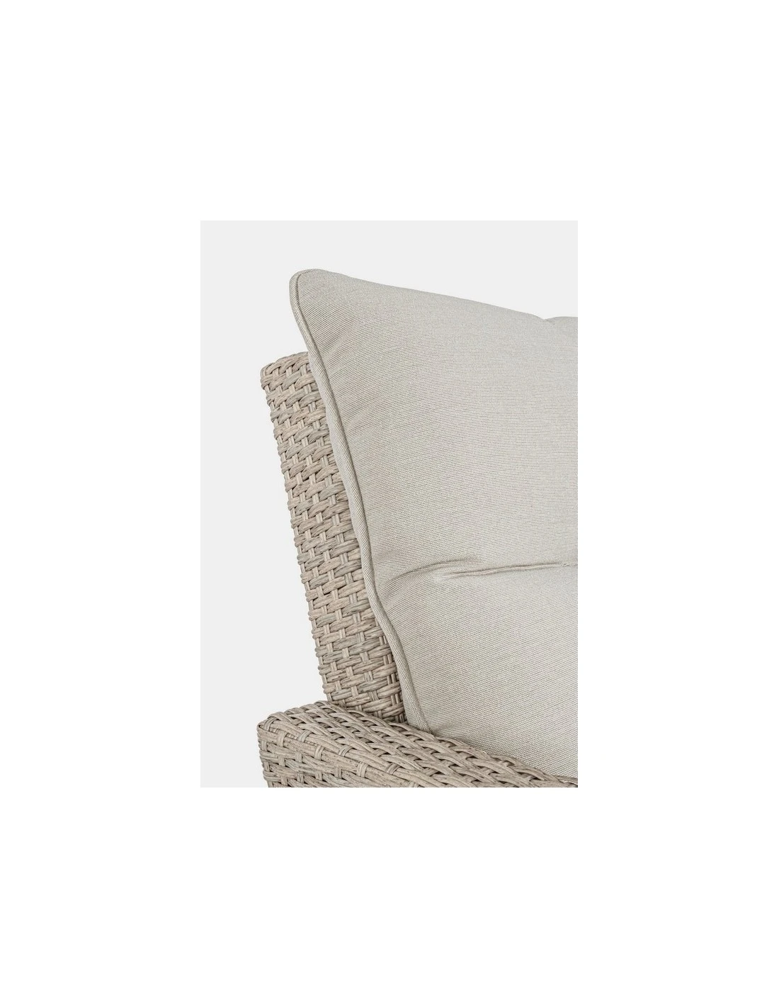 Salon De Jardin Ariel - 7 Places - Résine Synthétique Naturel – Image 8