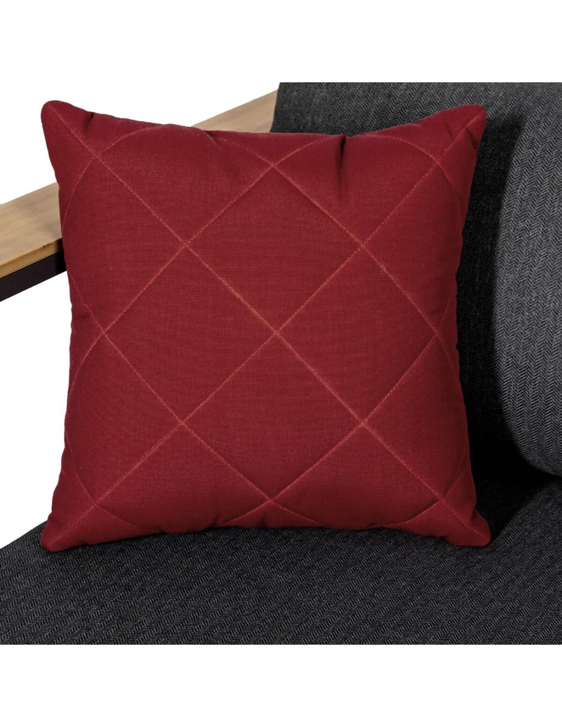 Salon De Jardin Emperia Graphite 5 Places - Aluminium Et Acacia – Image 9