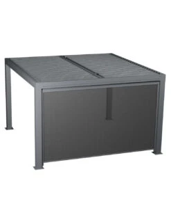 Store Texaline Grand Modèle Semi-automatique Pour Pergola Bioclimatique Majae