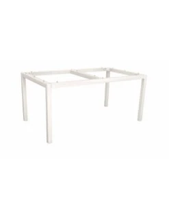 Structure De Table 160 X 90 Cm Aluminium Blanc - Stern