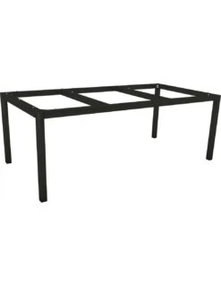 Structure De Table Aluminium Noir MĂąt - Stern - 200 X 100 X 73 Cm