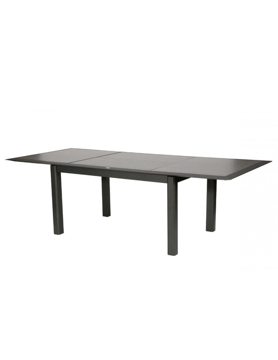 Table De Jardin Allure Extensible 10 Places - Aluminium Et HPL Effet Bois – Image 2