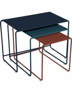 Tables Basses Gigognes Oulala En Acier - Crépuscule