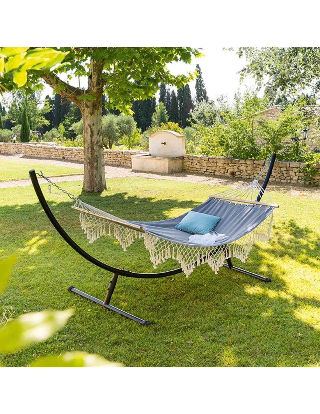 Toile De Hamac Rialto - L.200 X P.100 Cm - Perle – Image 2