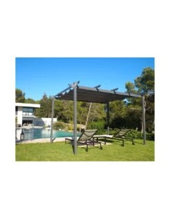 Tonnelle MANHATTAN En Aluminium 3 X 4 M