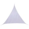 Voile D'ombrage Curacao Triangulaire 4 X 4 X 4 M - Blanc